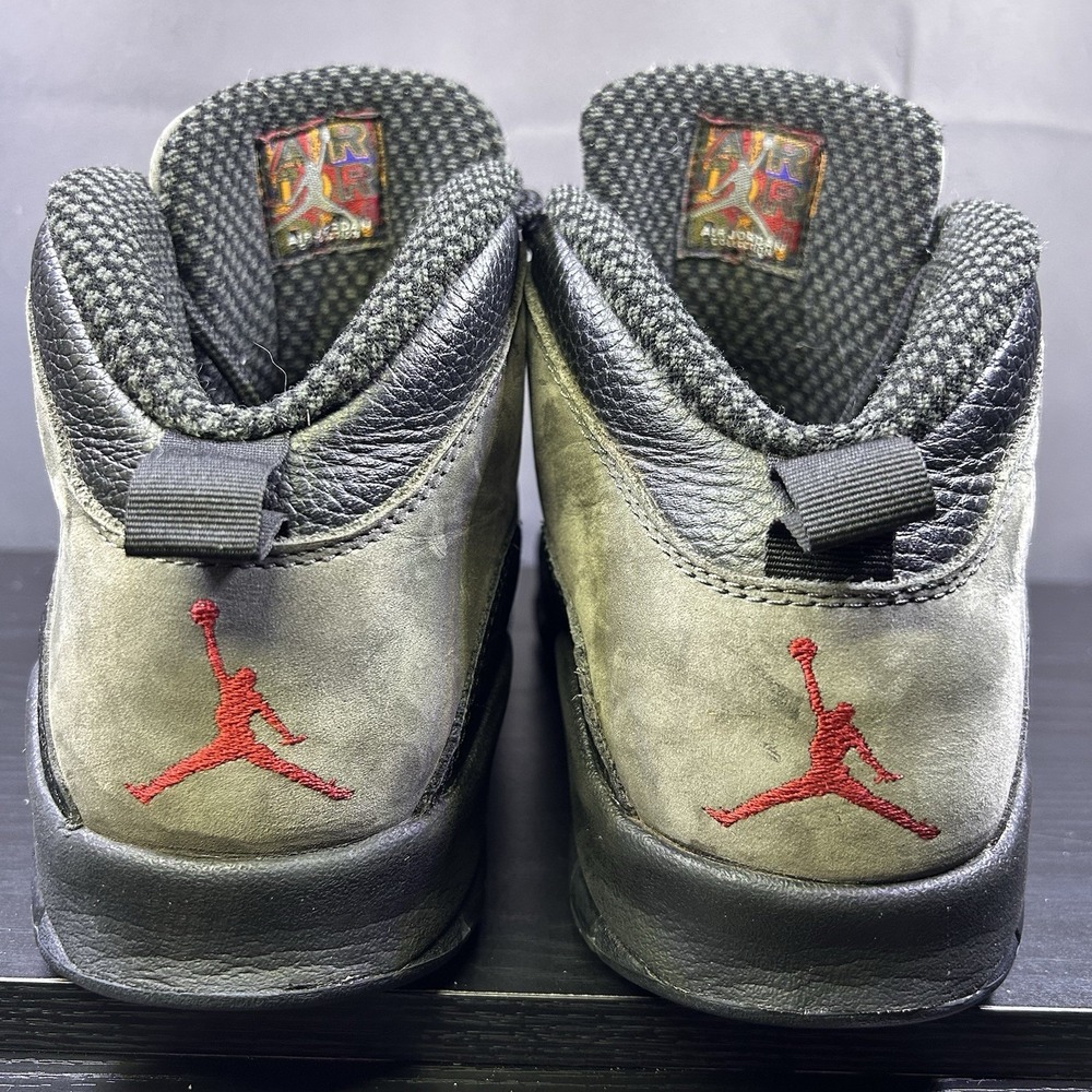 Nike Air Jordan 10 Retro Shadow 2018 Release Men's 11 Dark Gray Black 310805-002 - Picture 4 of 16